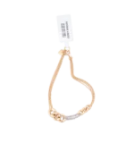دستبند کارتیه دو رنگ